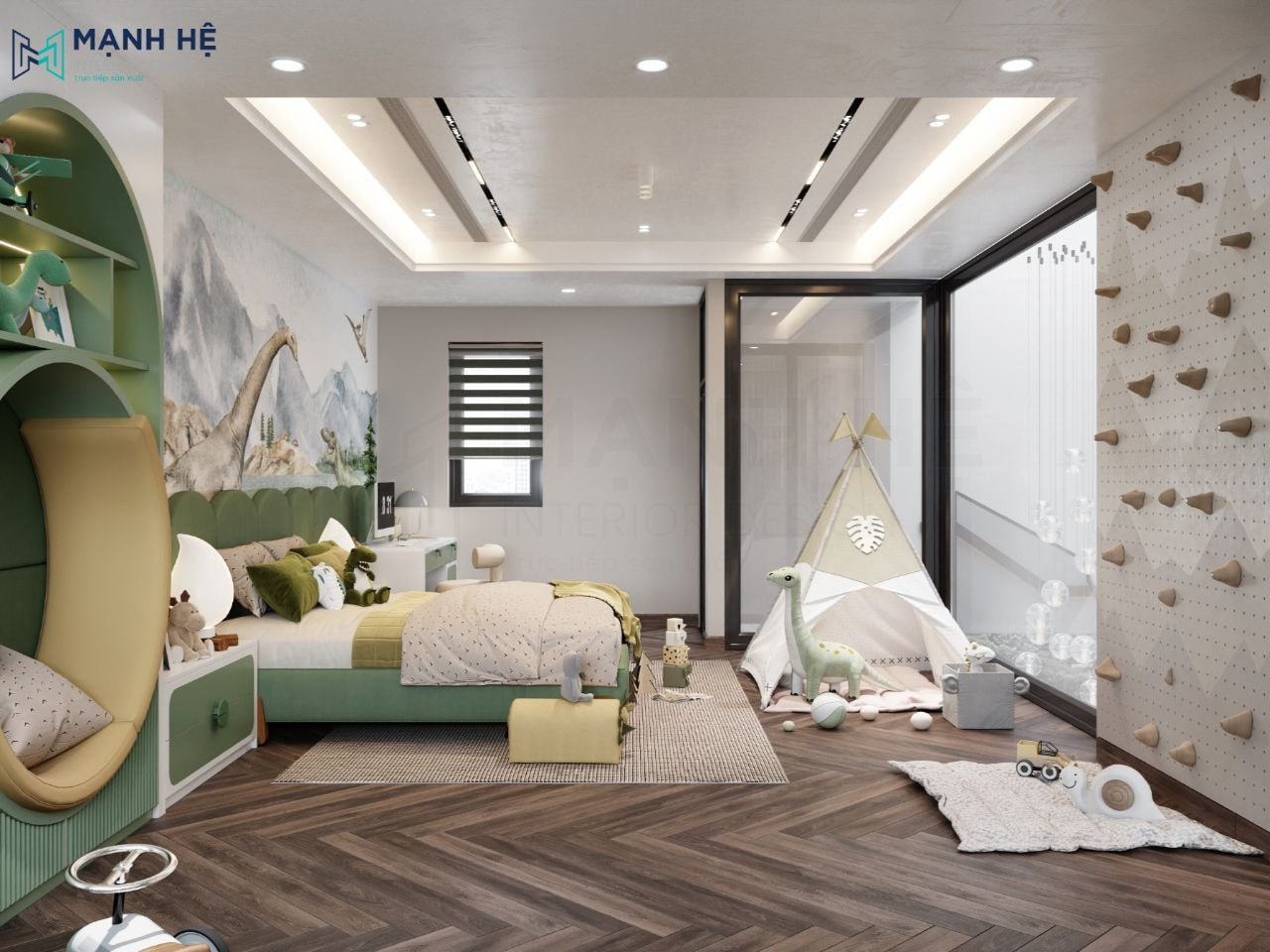 Thêm các góc decor xinh xắn làm nơi vui chơi cho bé