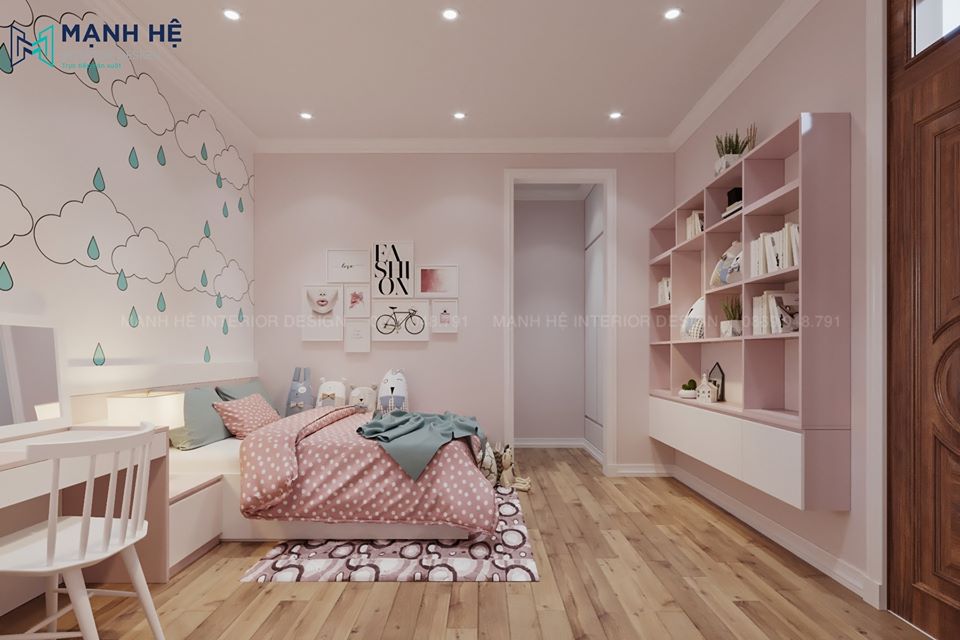 nội thất phòng ngủ con gái