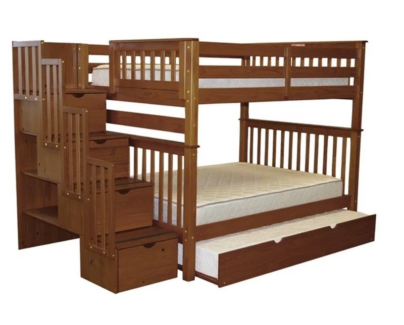 giường kéo 3 tầng