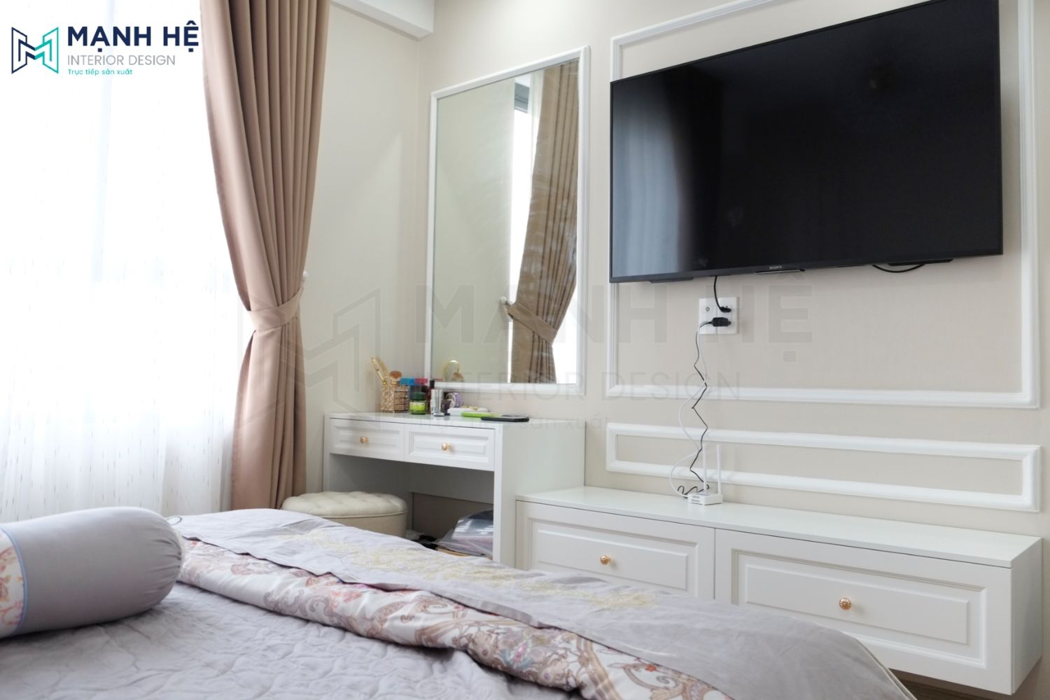 Kệ tivi phòng ngủ đẹp
