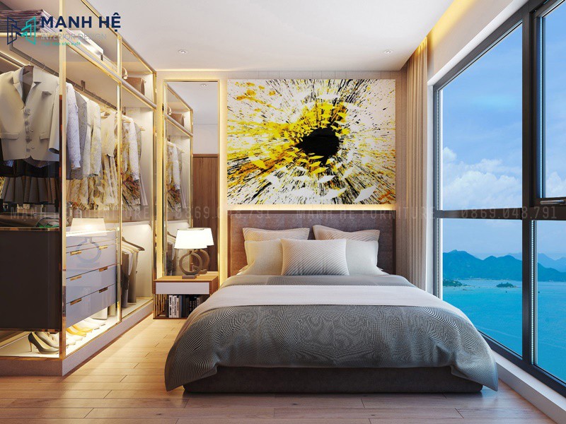 Thiết kế căn hộ 4 phòng ngủ mang lại sự tiện nghi, riêng tư cho mỗi thành viên