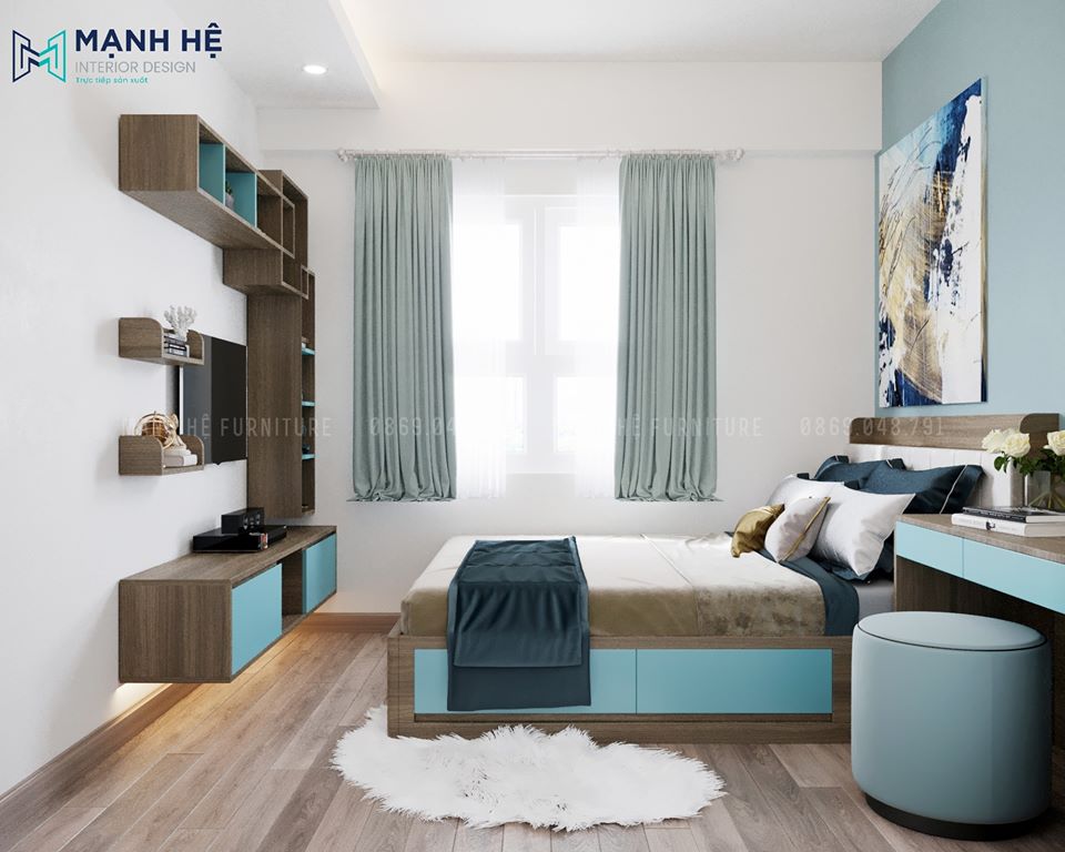không gian nội thất nhã nhặn