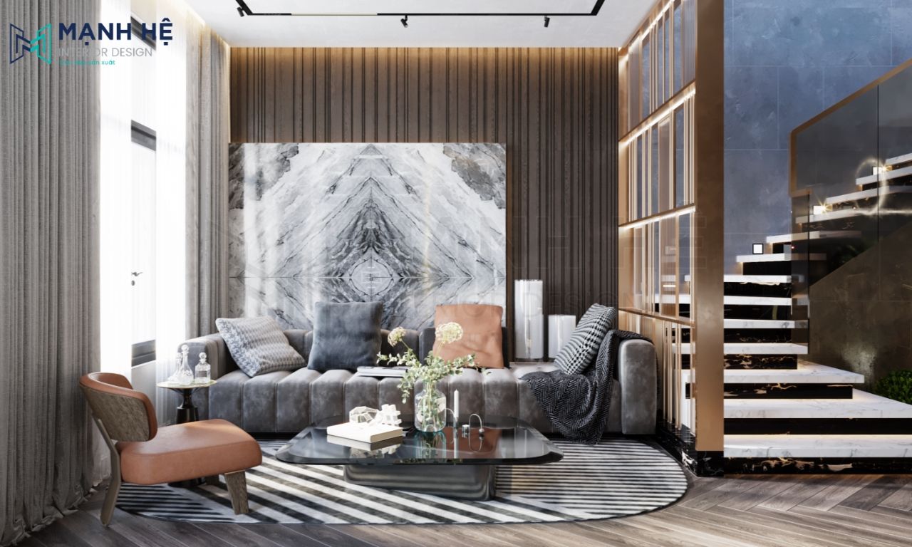 thiết kế nội thất phòng khách