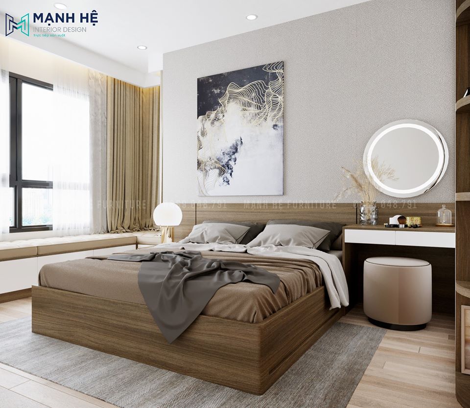 nội thất phòng ngủ hiện đại