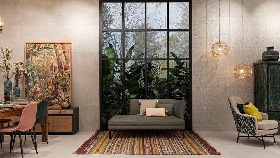 nội thất phong cách nhiệt đới