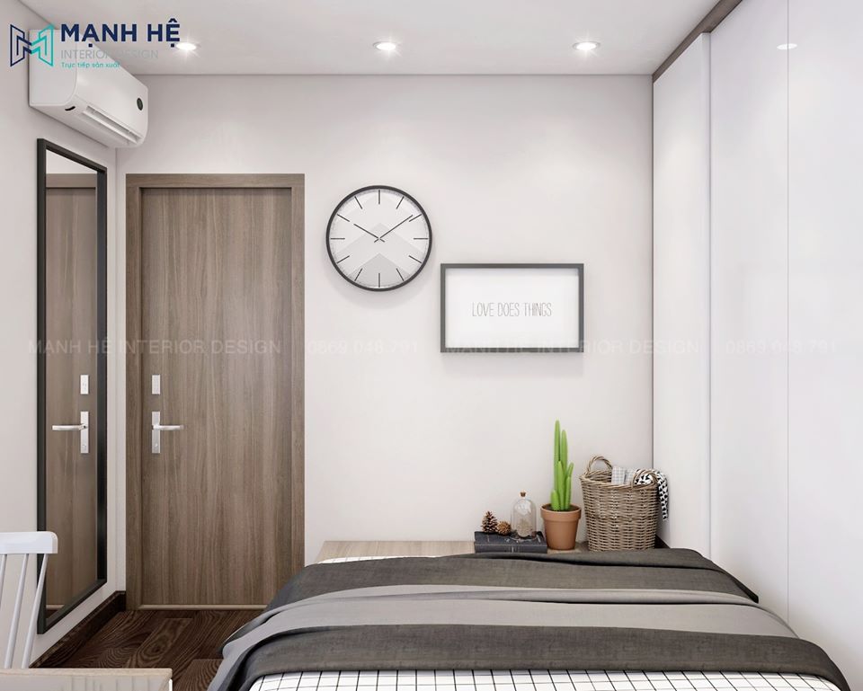không gian phòng ngủ hiện đại