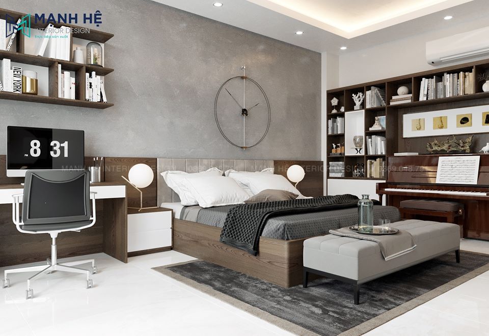 tổng thể nội thất phòng ngủ