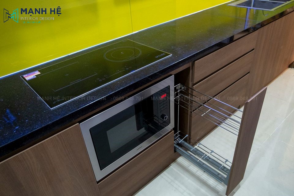 hệ thống lò sưởi tủ bếp