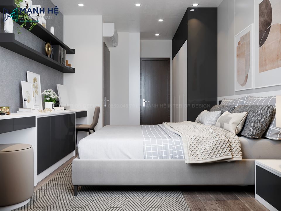 giường ngủ lớn hiện đại