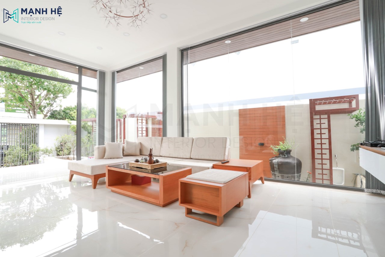 Thi công nội thất phòng khách