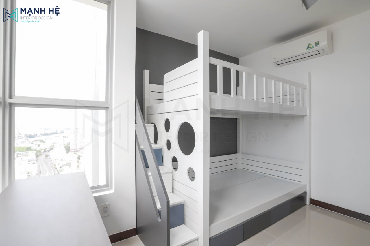 giường tầng đẹp phòng bé