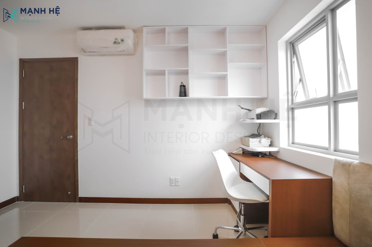 kệ sách bàn làm việc