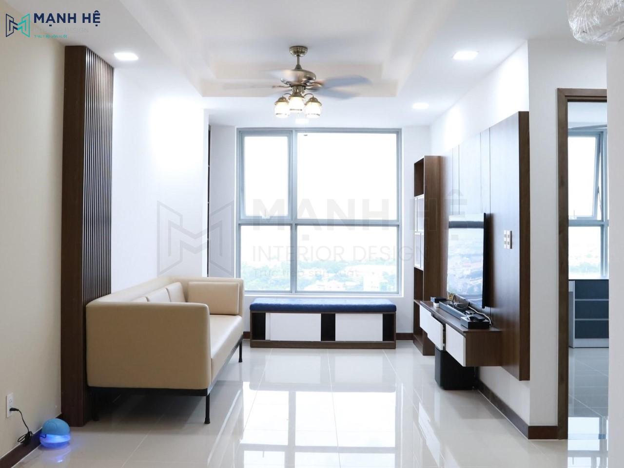 Hoàn thiện nội thất căn hộ Greenfield, 84m2 - Chú Lộc