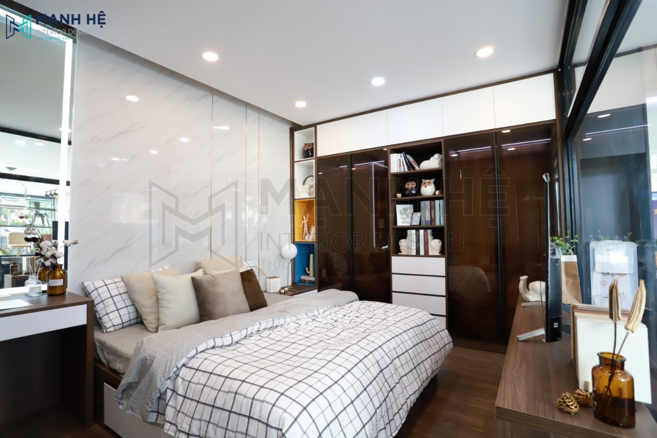 Tủ quần áo thông minh cửa kính