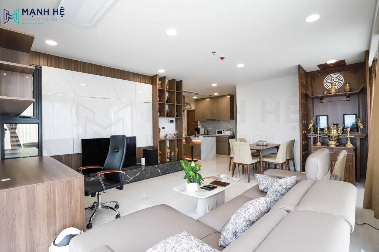 Nội thất phòng khách chung cư