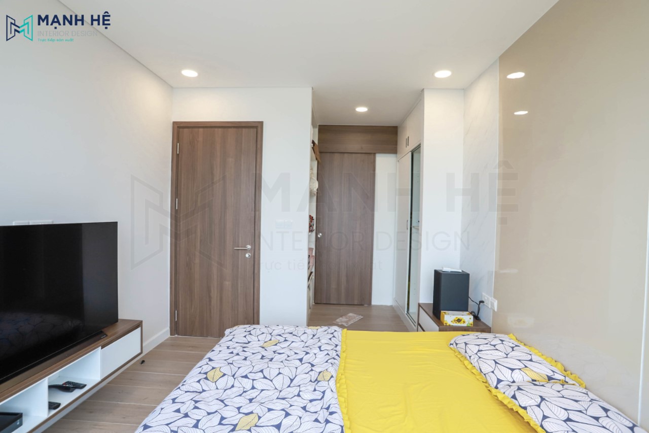 thi công tủ quần áo cao đụng trần