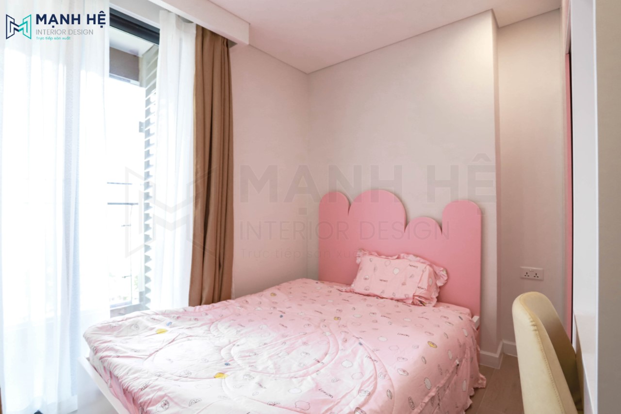 Đầu giường ngủ tạo hình cho bé