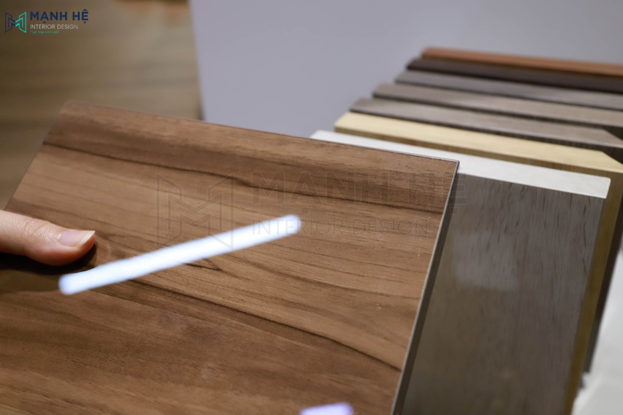 MDF bề mặt Acrylic bóng gương sang trọng