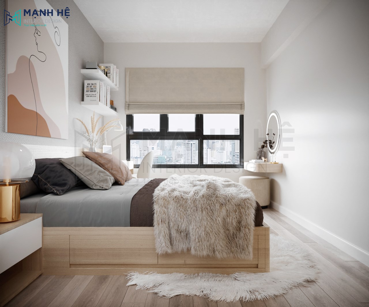 giường ngủ có hộc kéo