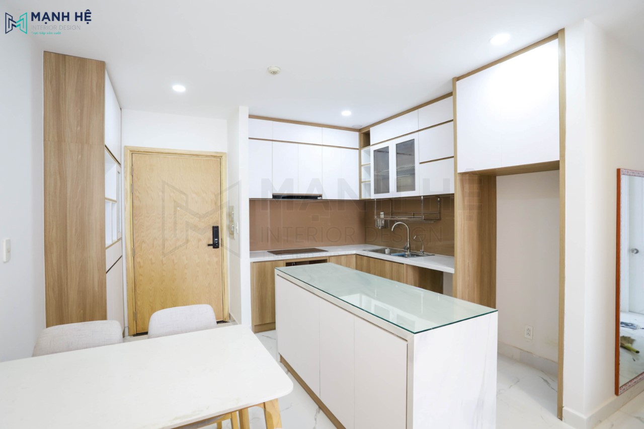 Hoàn thiện thi công phòng bếp