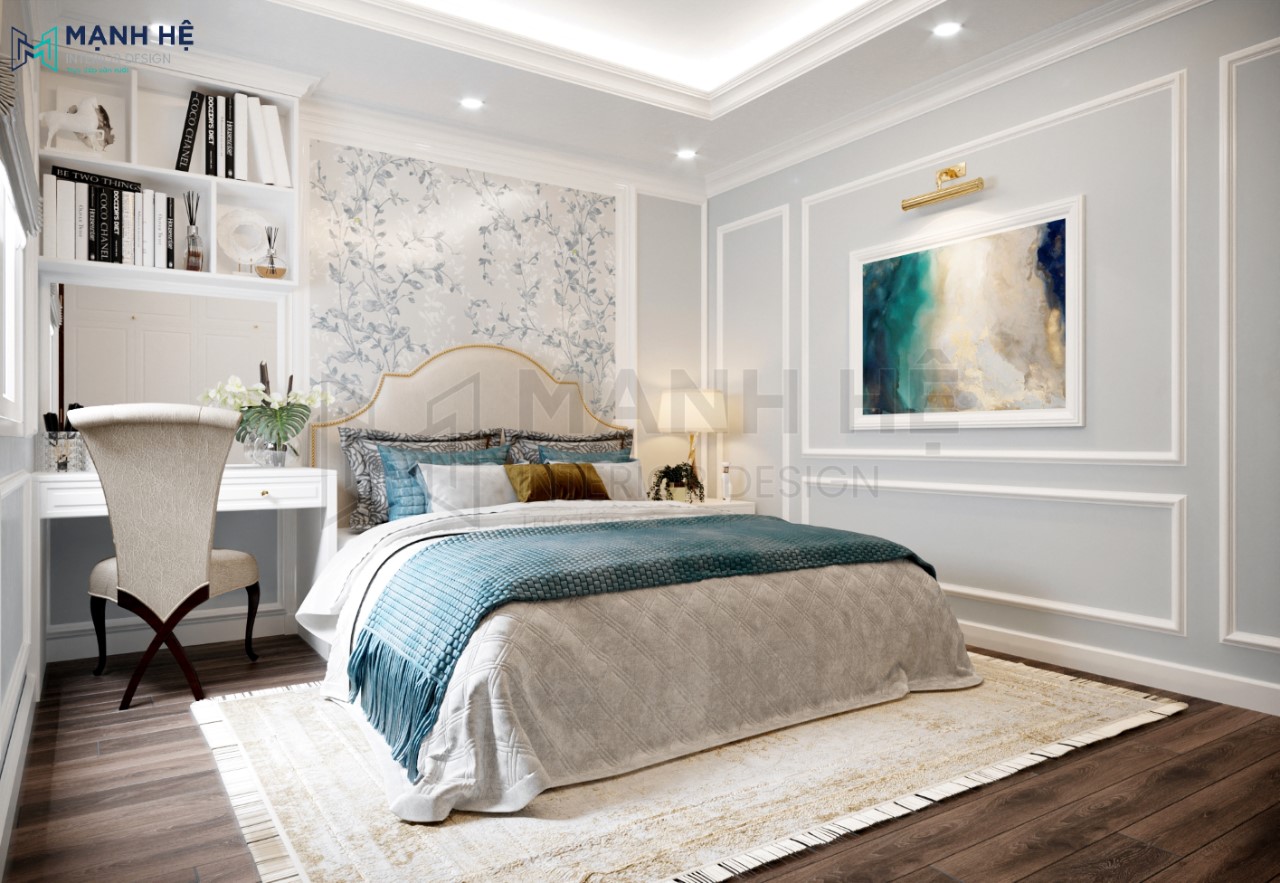 Thiết kế phòng ngủ theo tỷ lệ vàng