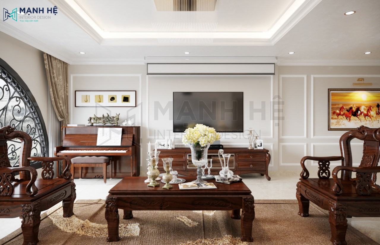 trần thạch cao giật cấp
