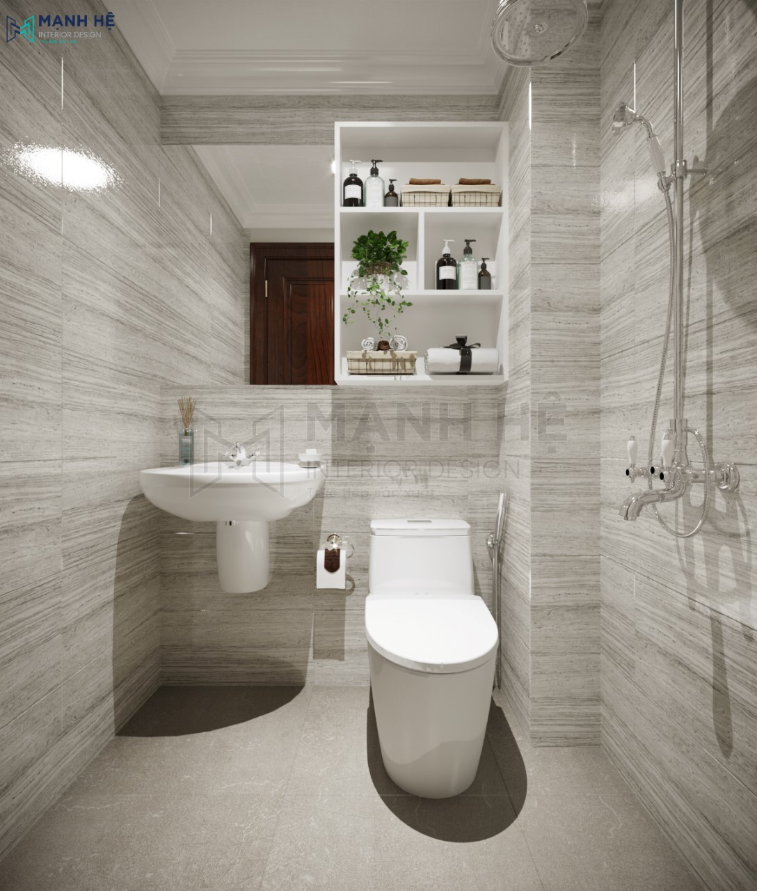 Nội thất nhà vệ sinh