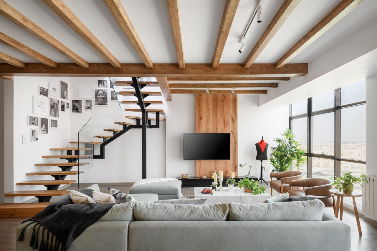 nội thất căn hộ duplex