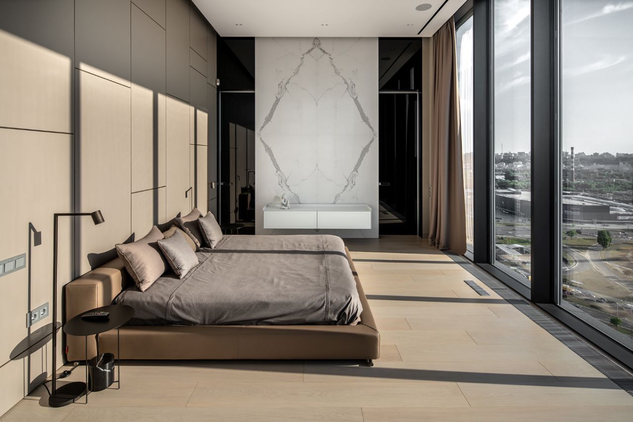 phòng ngủ căn hộ duplex