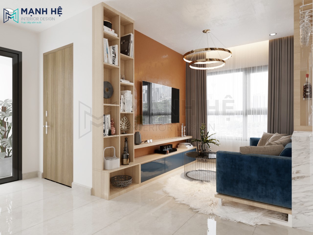 nội thất phòng khách hiện đại