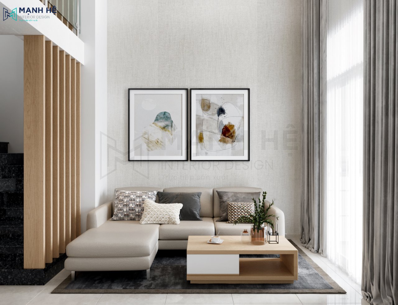 Ghế sofa chữ L tối ưu chỗ ngồi
