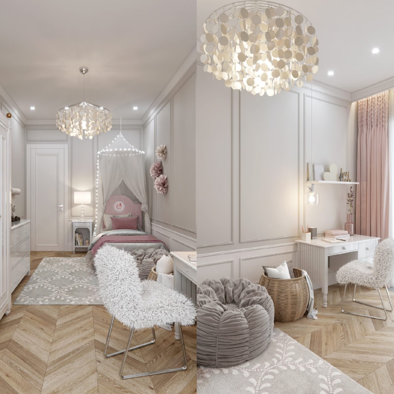 phòng ngủ bé phong khách luxury