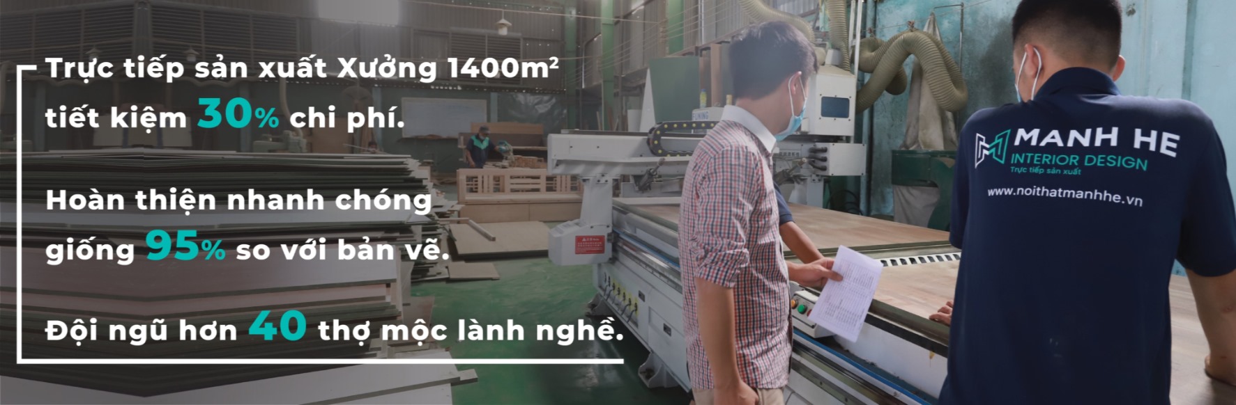 sản xuất decor nội thất trực tiếp