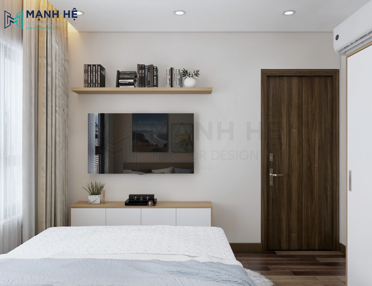 tủ tivi gỗ công nghiệp