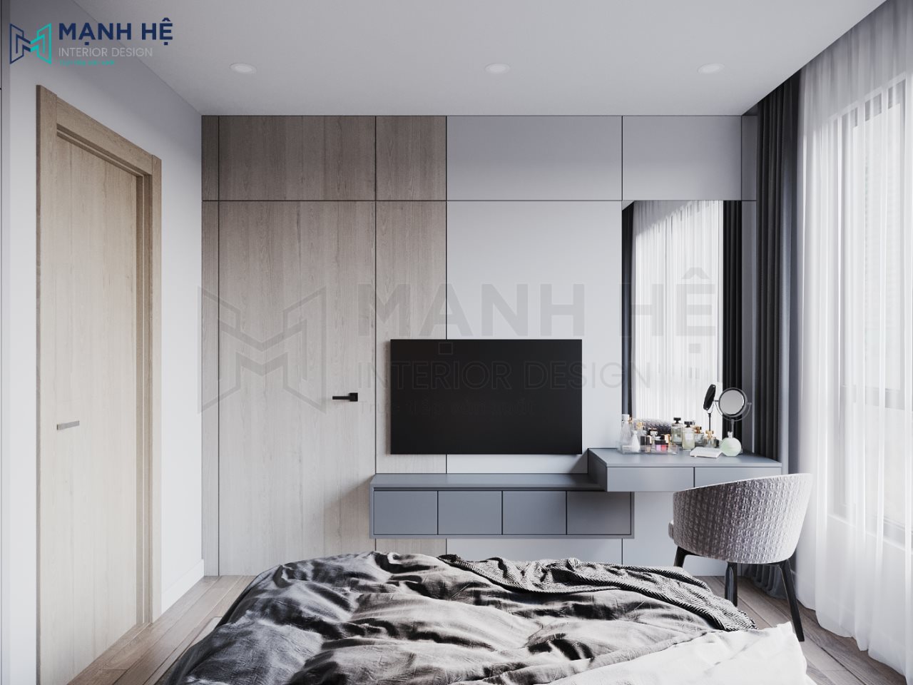 nội thất phòng ngủ hiện đại