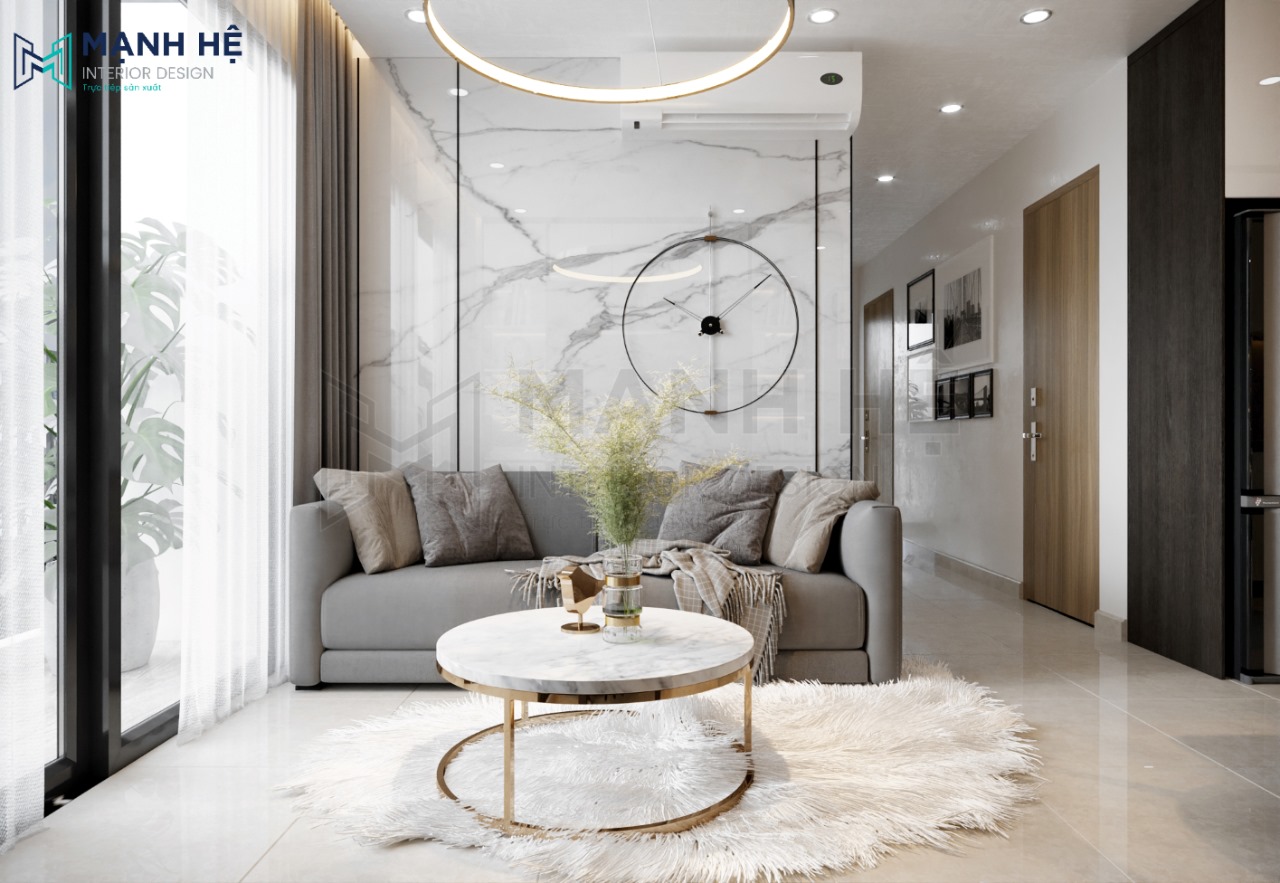 thiết kế nội thất phòng khách