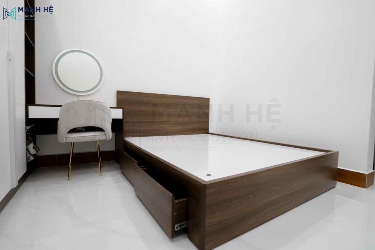 Giường ngủ có hộc kéo