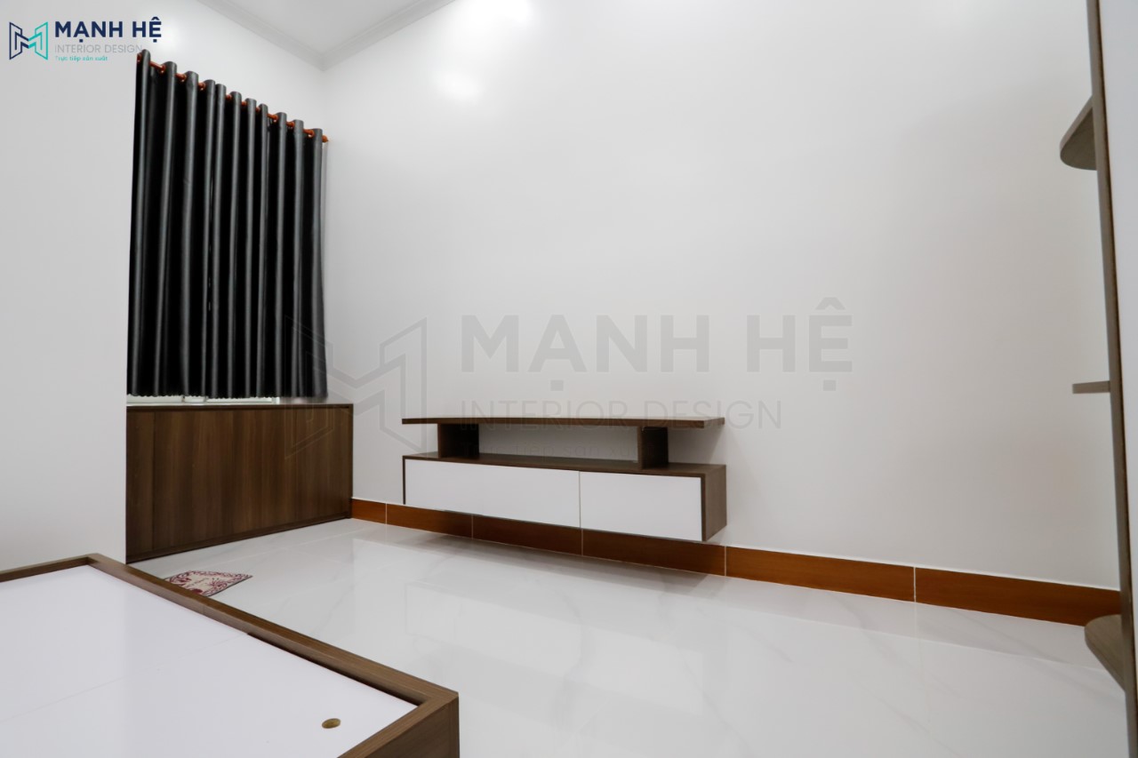 Kệ tivi treo tường phòng ngủ