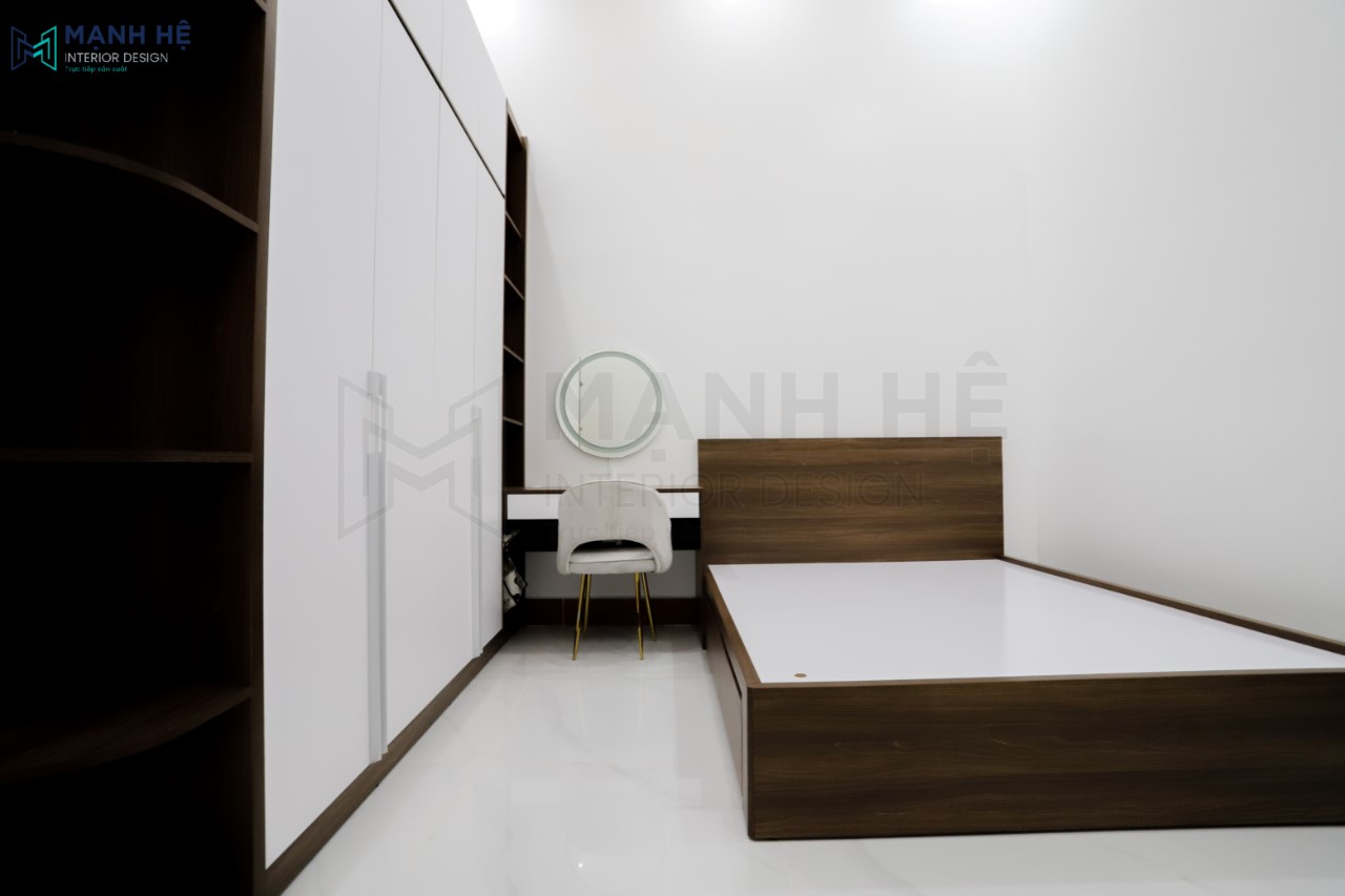 Bàn trang điểm phòng ngủ master nhỏ gọn