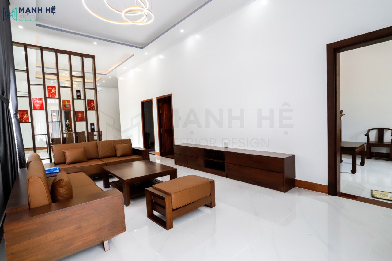 Thi công trần thạch cao giật cấp