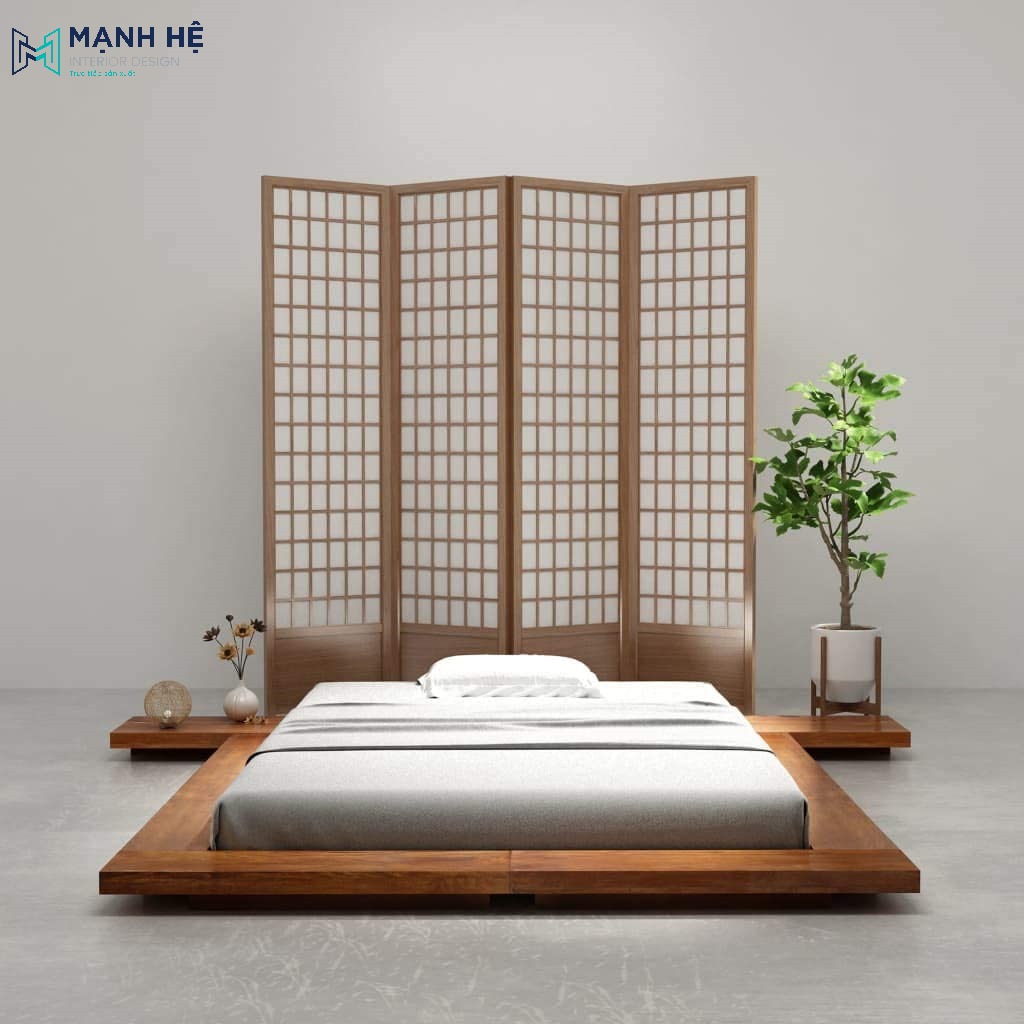 giường ngủ đẹp kiểu nhật