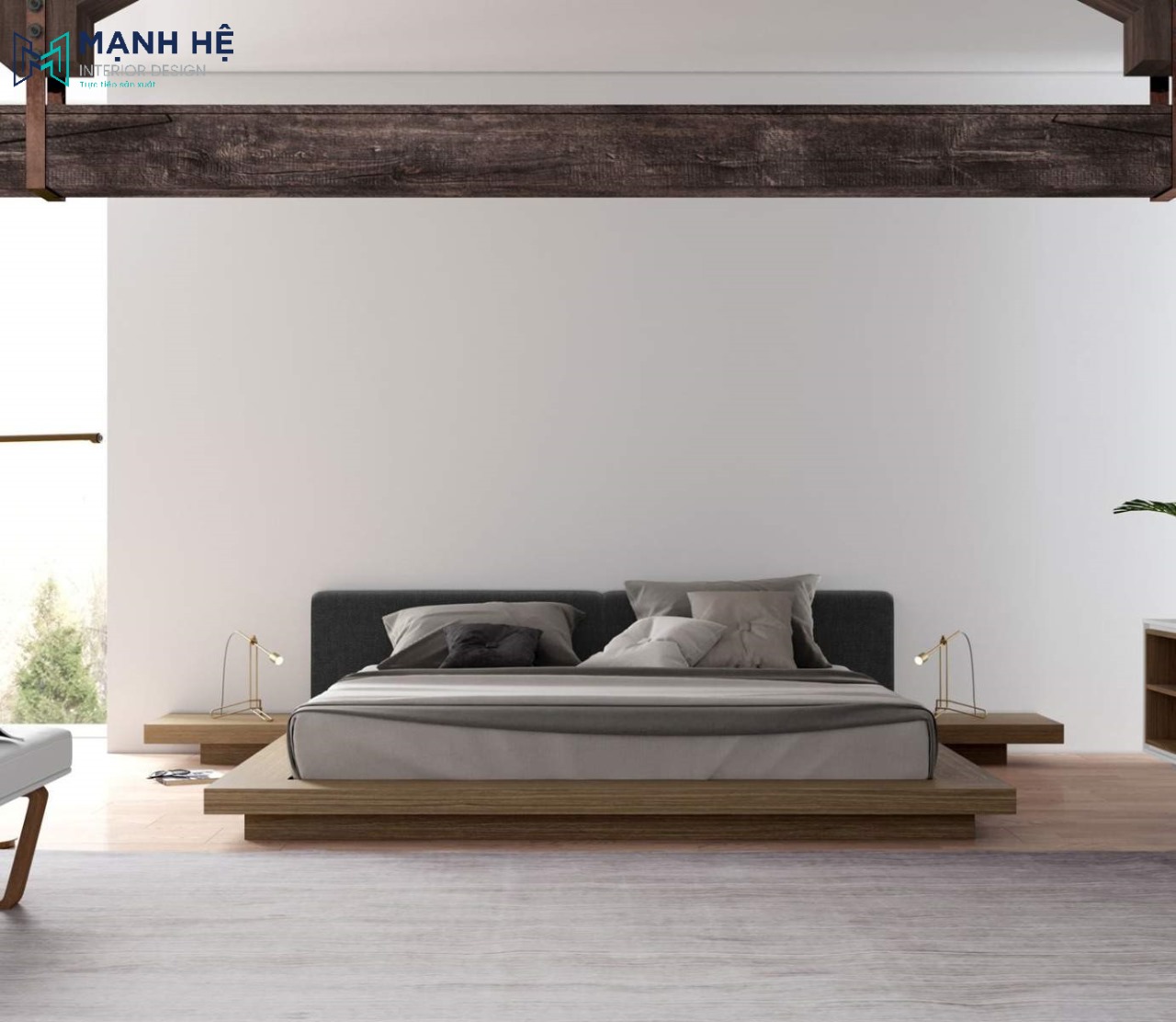 giường ngủ Nhật đẹp