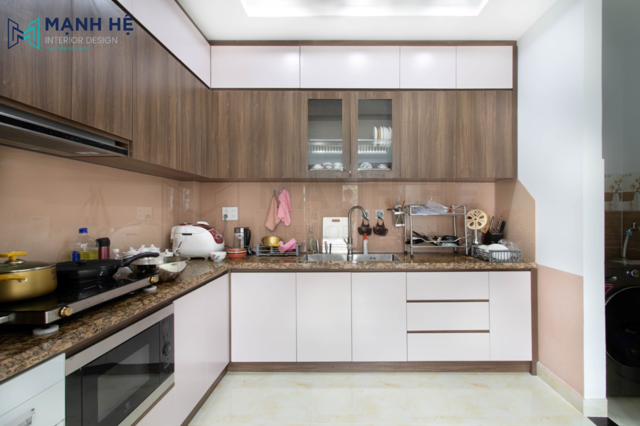 thi công nội thất phòng bếp