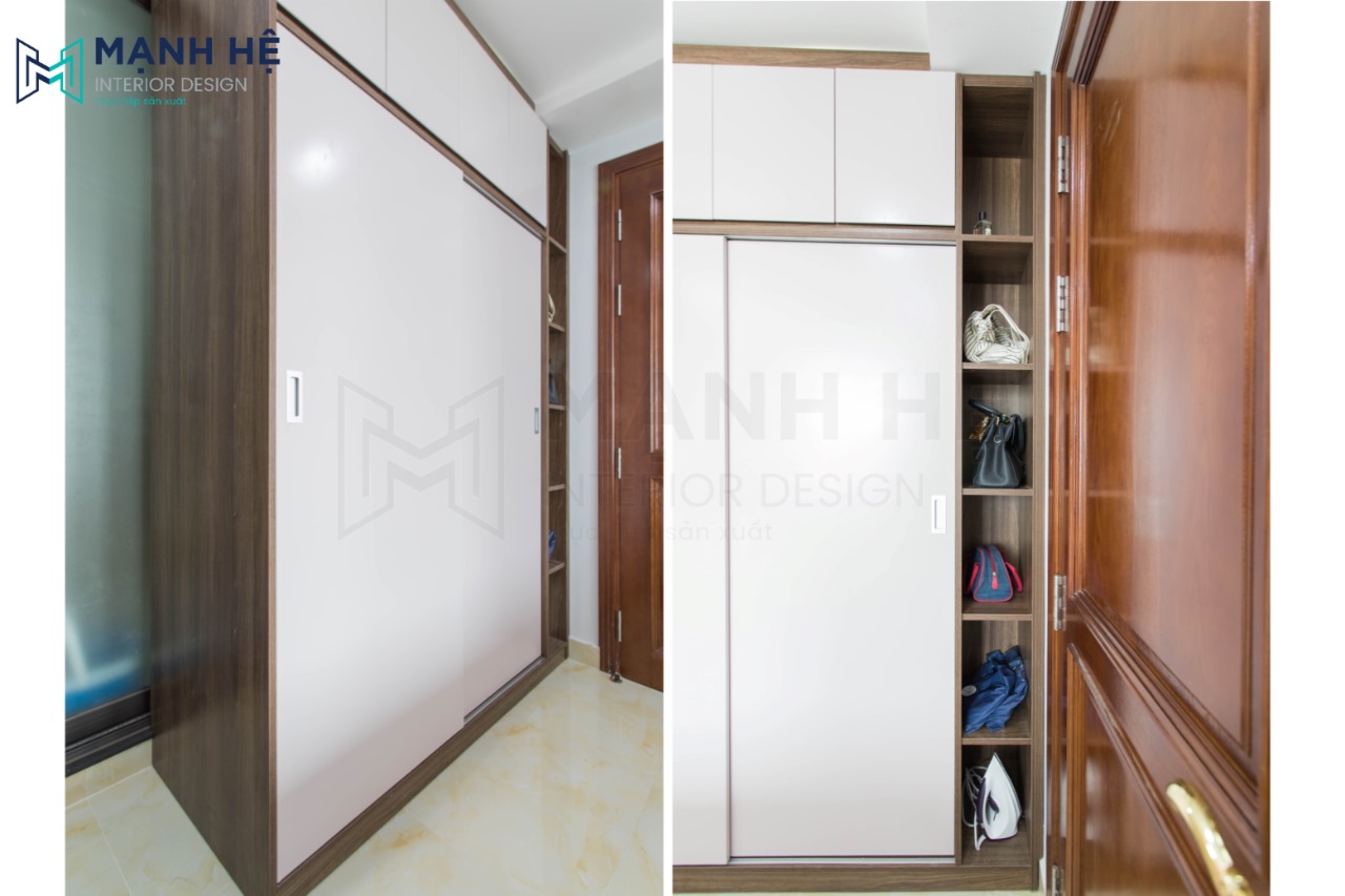 thi công nội thất tủ quần áo