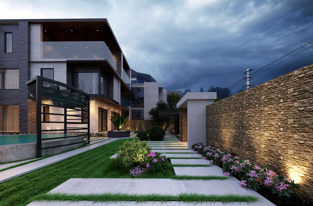 thiết kế biệt thự sân vườn