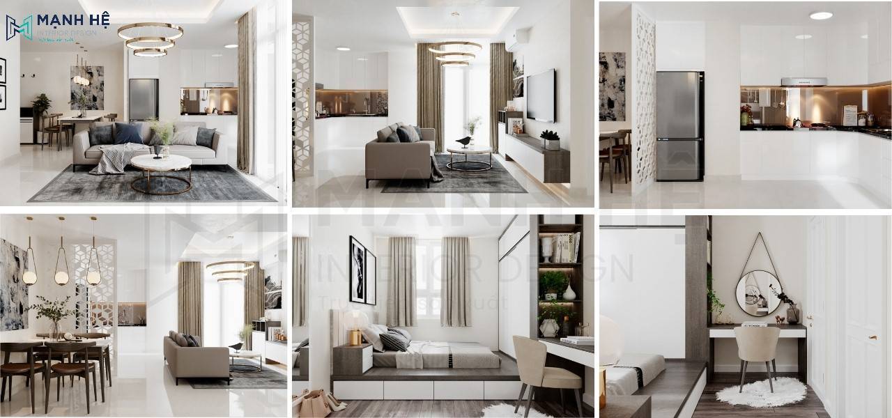 Thiết kế nội thất chung cư diện tích nhỏ