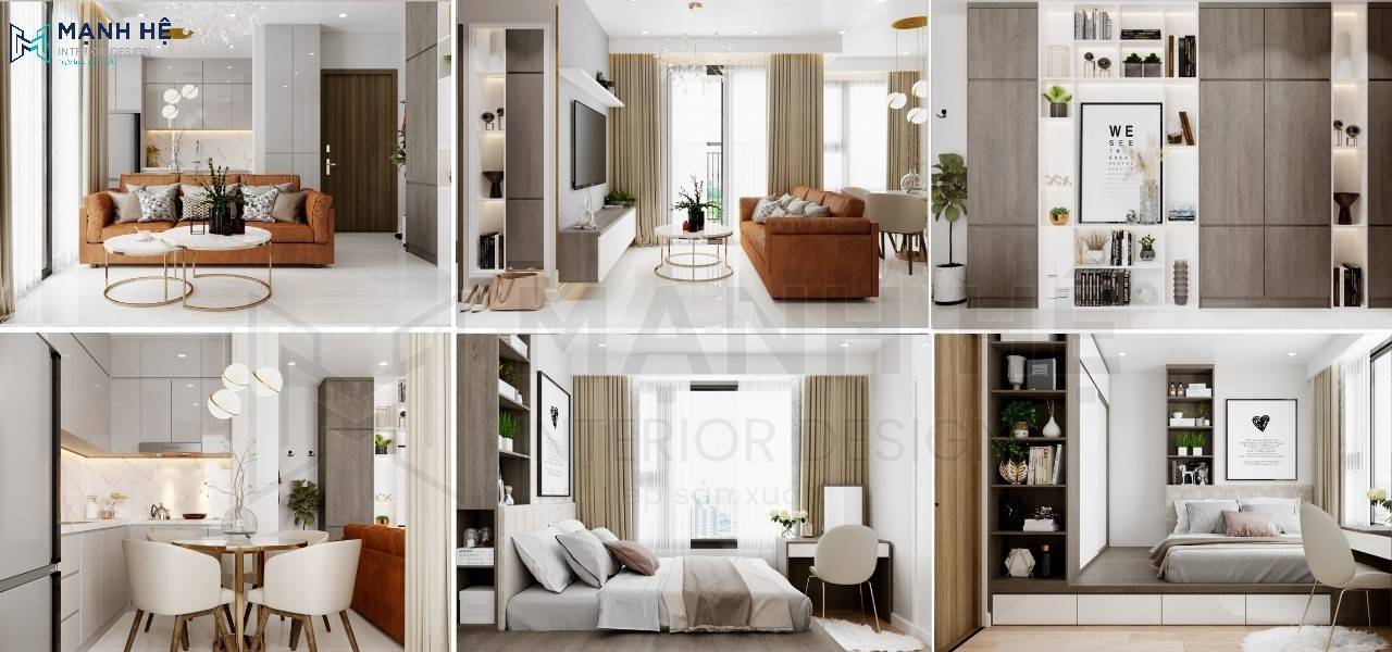 Mẫu thiết kế nội thất chung cư đẹp