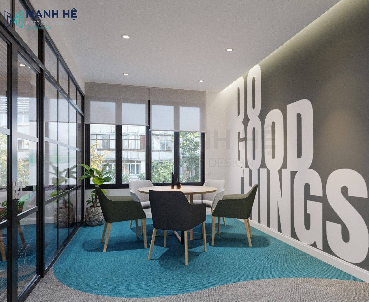 thiết kế nội thất phòng sinh hoạt chung