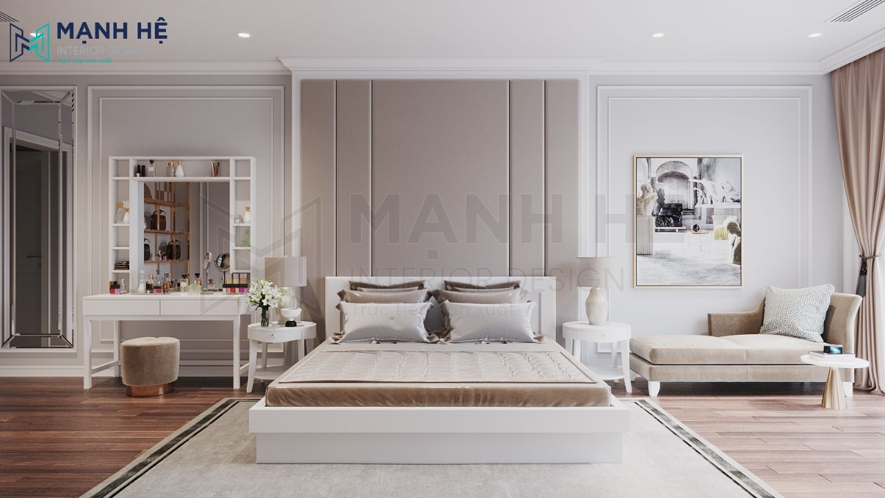 cách bố trí phòng ngủ đẹp