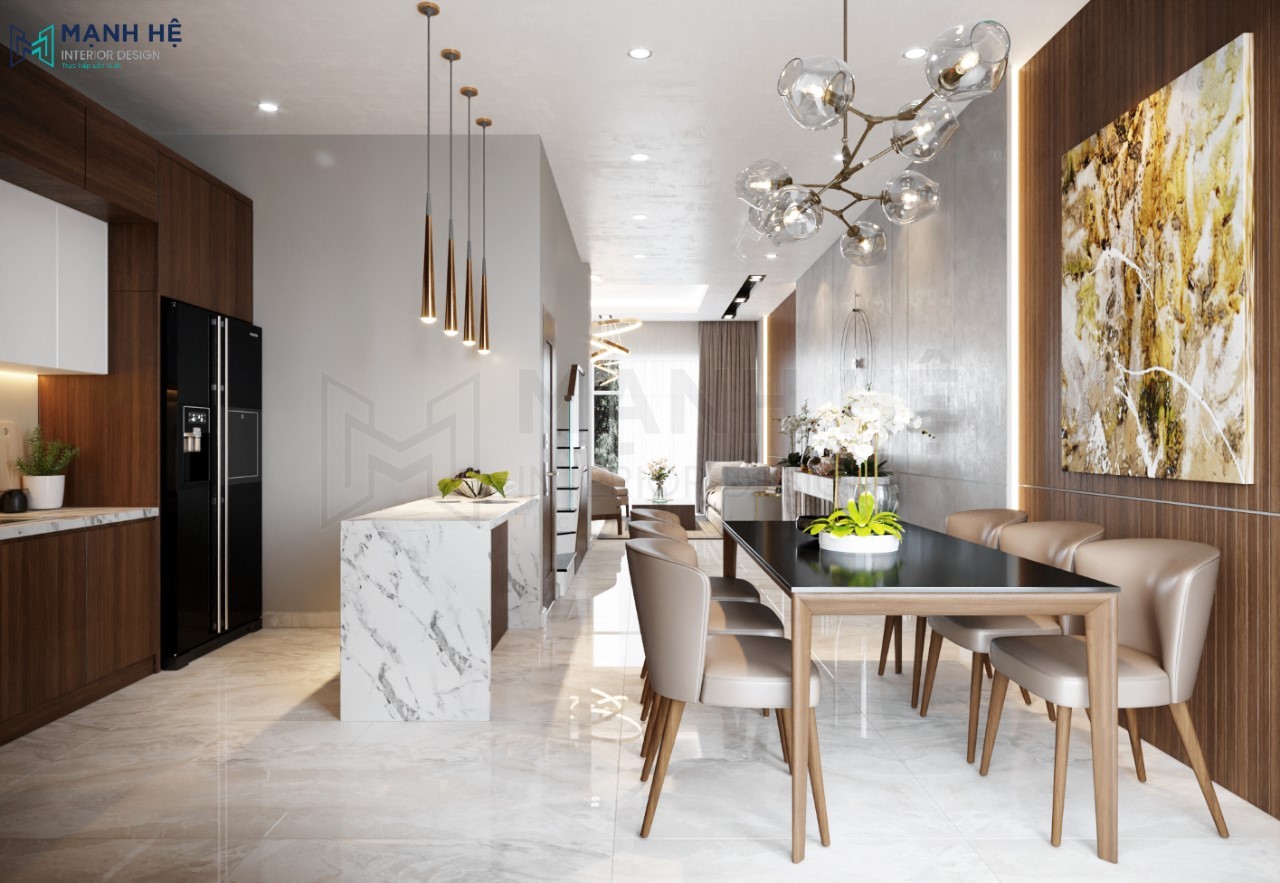 Thiết kế nội thất phòng bếp